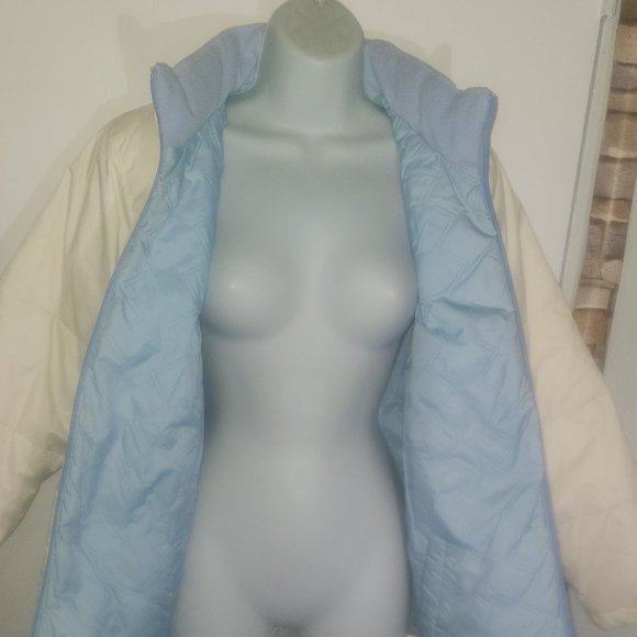 ZeroXposur White zipper front lined jacket in size X-small - Picture 6 of 15